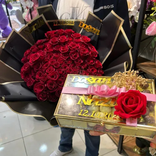 GÜL BUKETİ & ÇİKOLATA