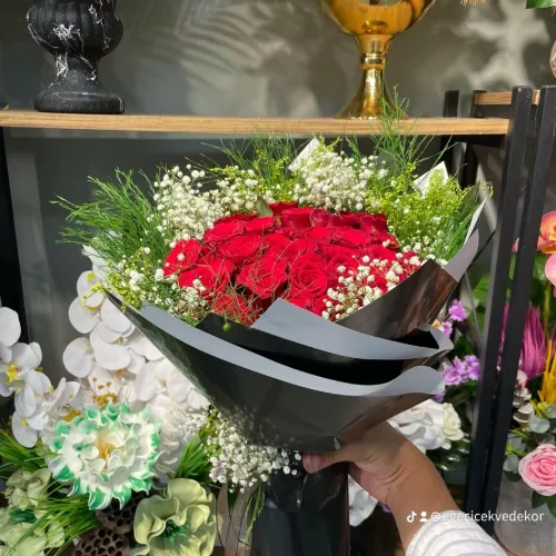 41'Lİ CANLI GÜL BUKETİ