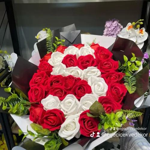 KİŞİYE ÖZEL GÜL BUKETİ YAPAY