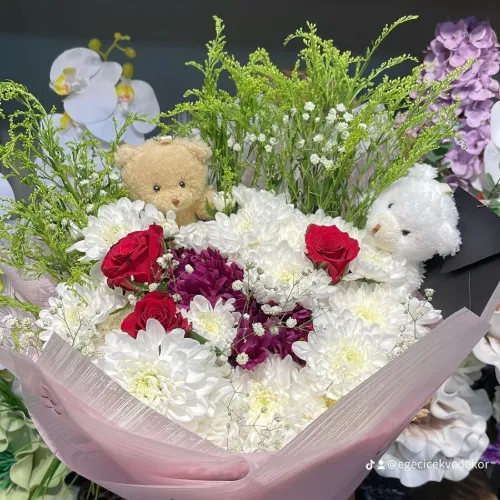 PAPATYA BUKETİ AYICIKLI