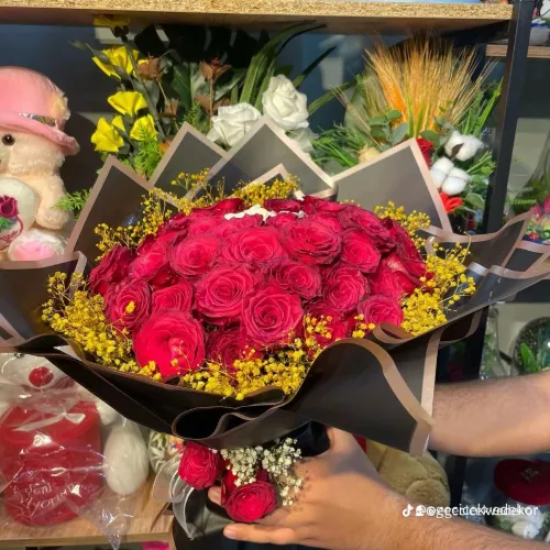 41'Lİ CANLI GÜL BUKETİ